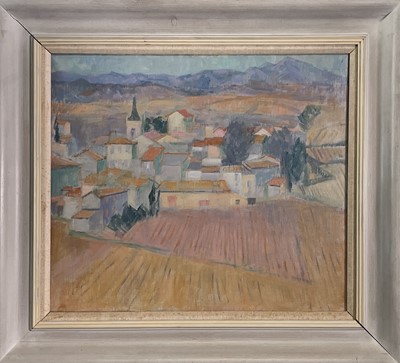 Lot 14 - June MILES (1924) French Landscape Oil on...