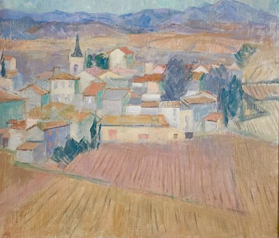 Lot 14 - June MILES (1924) French Landscape Oil on...
