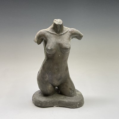 Lot 1050 - Alec WILES (1924) Female Torso Sculpture...