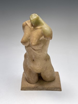 Lot 1052 - Alec WILES (1924) Female Torso Resin sculpture...