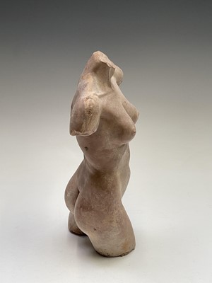 Lot 1053 - Alec WILES (1924) Female Torso Terracotta...