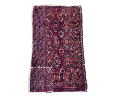 Lot 1208 - A Tekke Juval, Turkmenistan, late 19th century,...