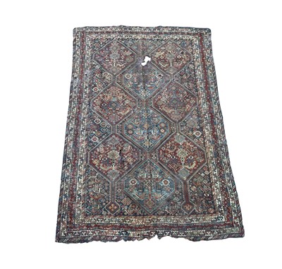 Lot 1224 - A Khamseh rug, South West Persia, 19th century,...