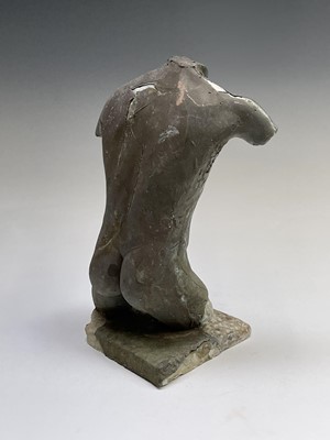 Lot 1065 - Alec WILES (1924) Males Torso Plaster and...