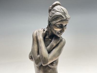 Lot 1076 - Alec WILES (1924) Female Form Bronzed resin...