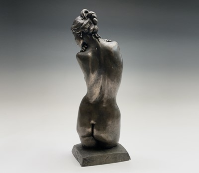 Lot 1076 - Alec WILES (1924) Female Form Bronzed resin...