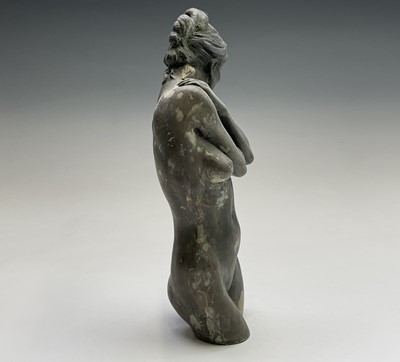 Lot 1077 - Alec WILES (1924) Female Form Two sculptures...