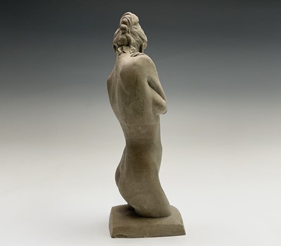 Lot 1077 - Alec WILES (1924) Female Form Two sculptures...