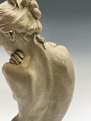 Lot 1077 - Alec WILES (1924) Female Form Two sculptures...