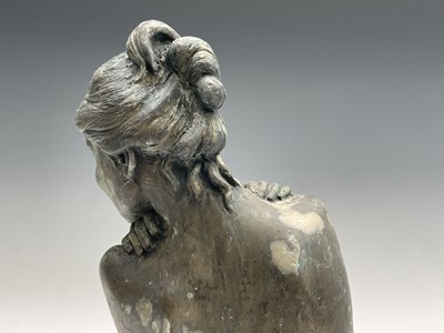 Lot 1077 - Alec WILES (1924) Female Form Two sculptures...
