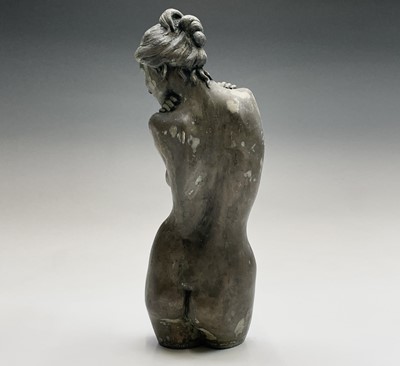 Lot 1077 - Alec WILES (1924) Female Form Two sculptures...