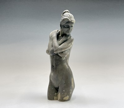 Lot 1077 - Alec WILES (1924) Female Form Two sculptures...