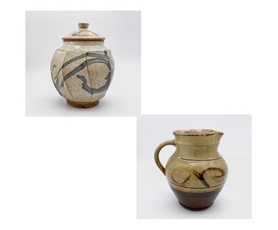 Lot 1282 - A Winchcombe Pottery jug 16cm and a studio...