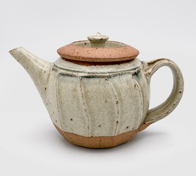 Lot 1297 - A Richard Batterham small stoneware teapot...