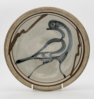 Lot 1307 - A Svend Beyer bird decorated bowl Diameter...