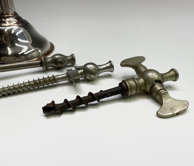 Lot 161 - A champagne tap, by Maw & Son, London, length...