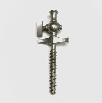 Lot 161 - A champagne tap, by Maw & Son, London, length...