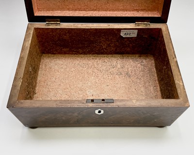 Lot 32 - An early Victorian mahogany box, of...
