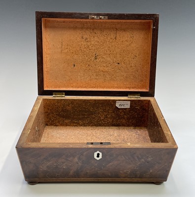 Lot 32 - An early Victorian mahogany box, of...