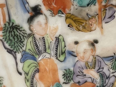 Lot 2 - A Chinese famille verte porcelain 'Cadogan'...