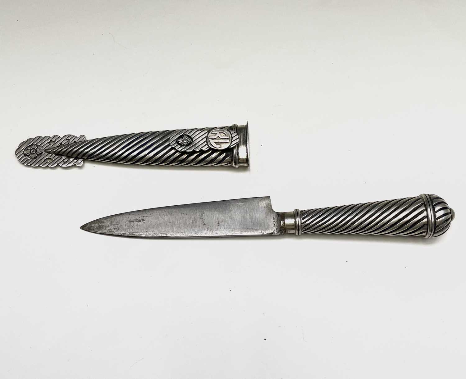 Lot 37 - An Argentinian gaucho knife, mid 20th century,...