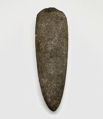 Lot 38 - A Neolithic stone axe head, reputedly found in...