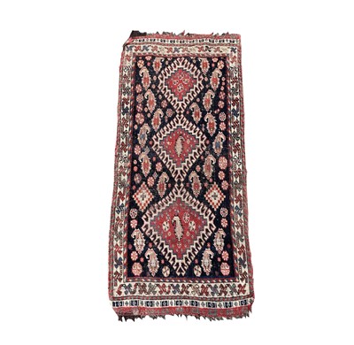 Lot 1207 - A small Ghashghai rug, South West Persia,...