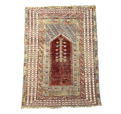 Lot 1209 - A Kuba prayer rug, North East Caucasus, mid...