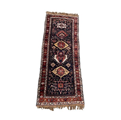 Lot 1225 - A Karadja runner, North West Persia, 19th...