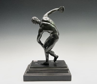 Lot 49 - After the Antique, a spelter figure of the...