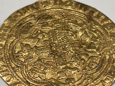 Lot 25 - Great Britain Gold Half Noble 1356-61 Edward...