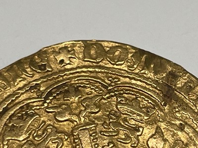 Lot 25 - Great Britain Gold Half Noble 1356-61 Edward...