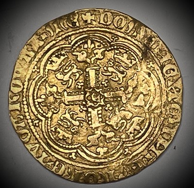 Lot 25 - Great Britain Gold Half Noble 1356-61 Edward...