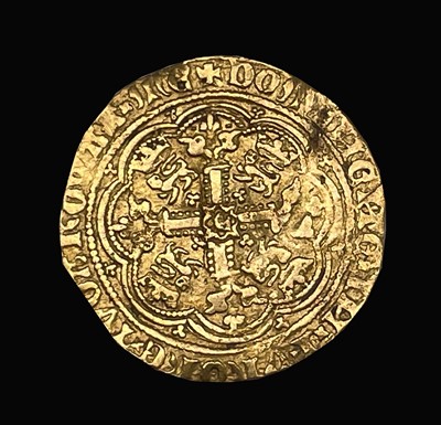 Lot 25 - Great Britain Gold Half Noble 1356-61 Edward...