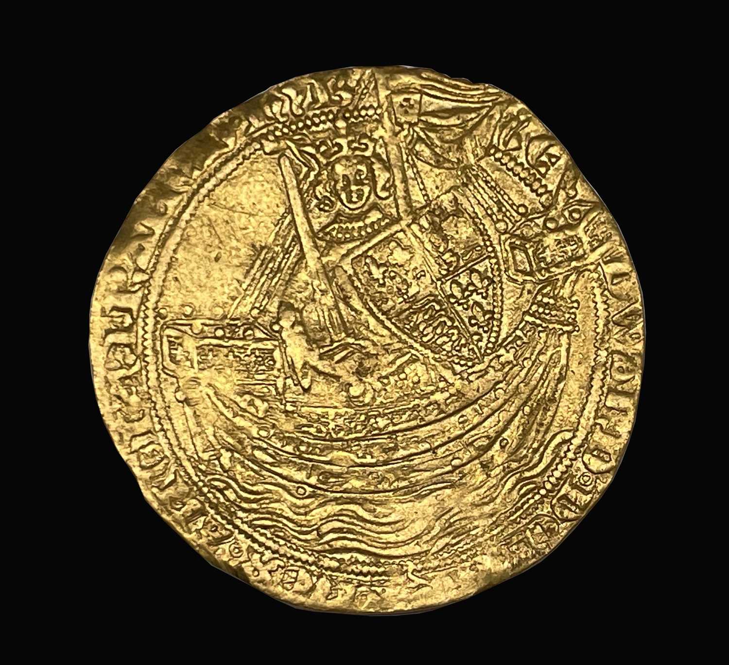 Lot 25 - Great Britain Gold Noble Edward III Pre treaty...