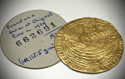Lot 25 - Great Britain Gold Noble Edward III Pre treaty...