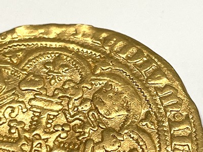 Lot 25 - Great Britain Gold Noble Edward III Pre treaty...