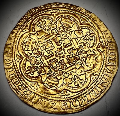 Lot 25 - Great Britain Gold Noble Edward III Pre treaty...