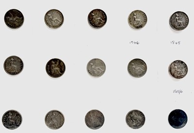 Lot 27 - Great Britain - 4d Silver Groats A selection...