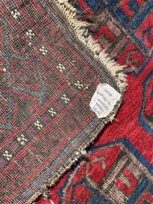 Lot 1274 - An Belouch long rug, circa 1930-50, 313 x...