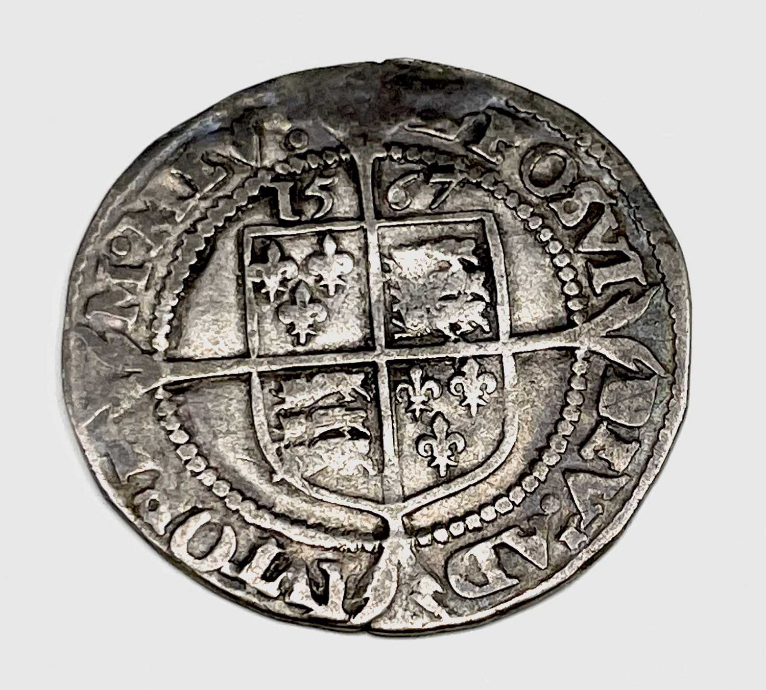 Lot 30 - Elizabeth I, Sixpence 1567 F