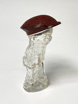 Lot 167 - A 1920s perfume bottle, moulded as a small boy,...