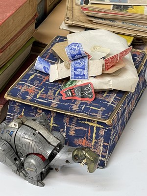 Lot 668 - Child's Sewing Machine, Miscellaneous Tinplate...