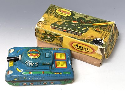 Lot 668 - Child's Sewing Machine, Miscellaneous Tinplate...