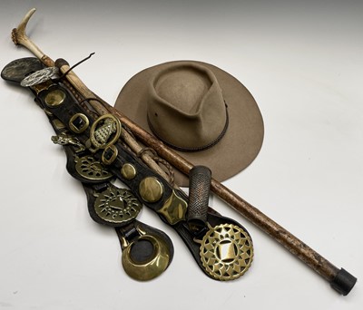 Lot 170 - An Australian Akubra hat, together with other...