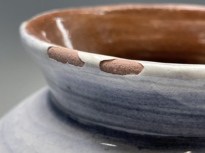 Lot 807 - Alan Brough, A studio pottery vase, incised...