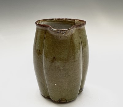 Lot 809 - Alan Brough, A studio pottery jug, with...