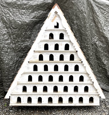 Lot 630 - A large birdhouse, with shingled roof and...