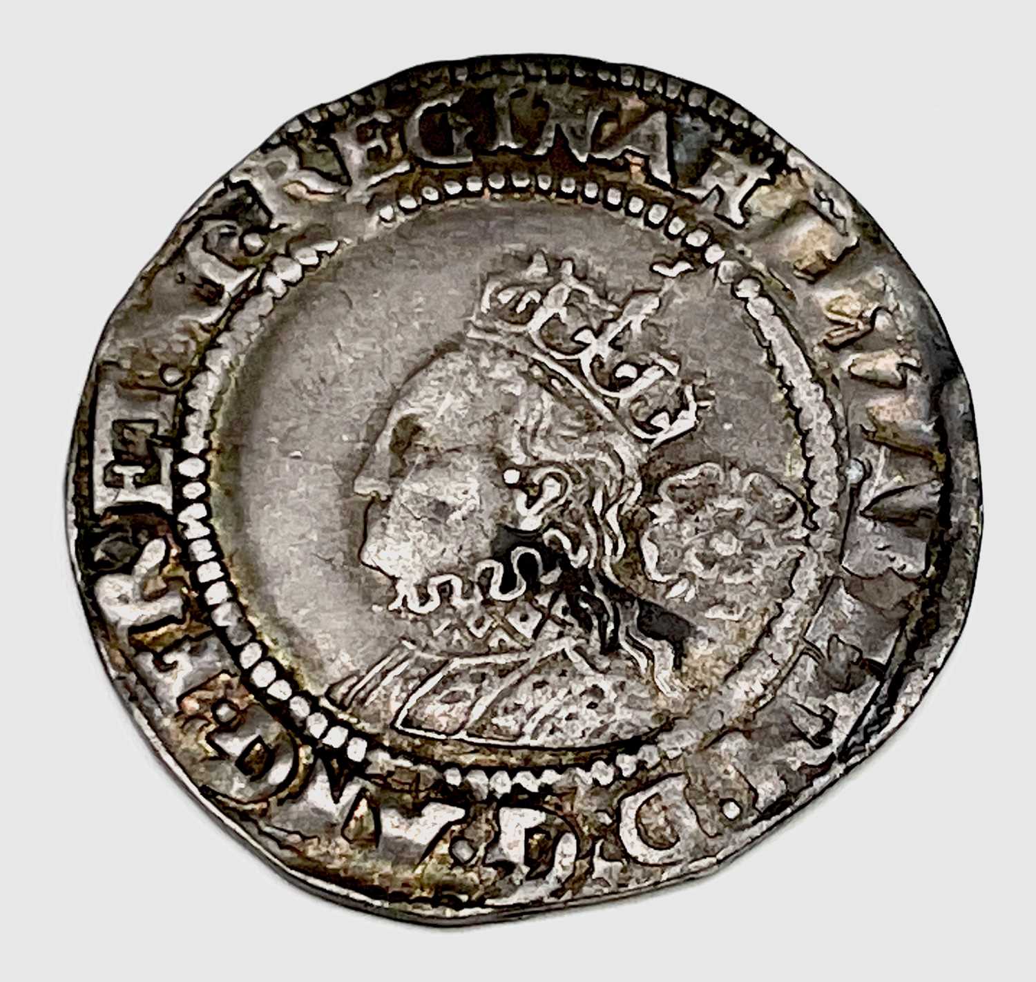 Lot 30 - Elizabeth I, Sixpence, 1570 Good Grade Nice...