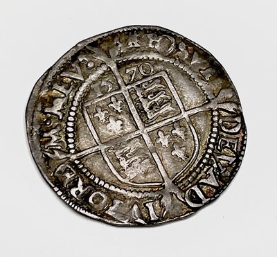 Lot 30 - Elizabeth I, Sixpence, 1570 Good Grade Nice...